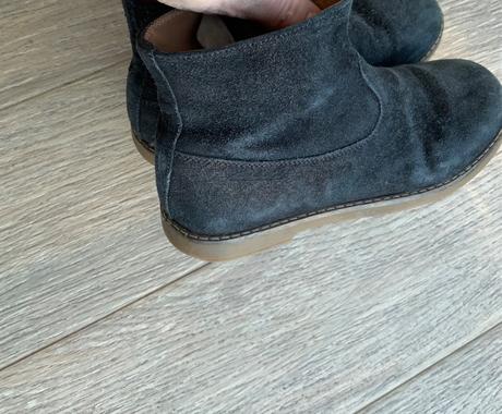 Pom d api čierne semišové čižmy č. 33, 33