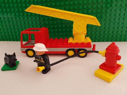 Lego duplo hasičské auto, 