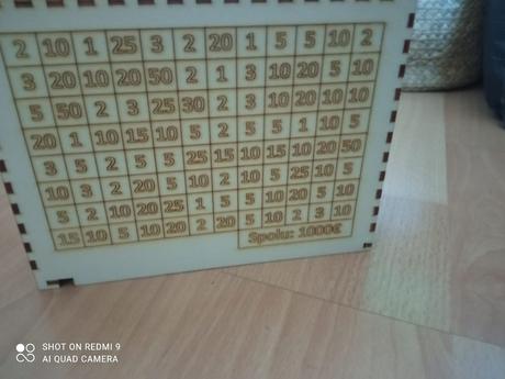 Drevená pokladníčka, 