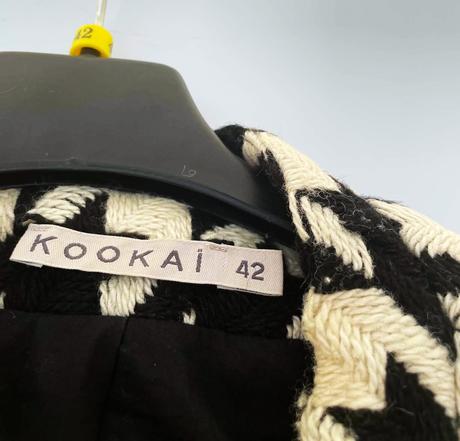 Vlnený luxusný kabát kookai, kookai,42