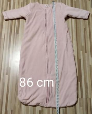 Teplučky spaci vak z ručkami 86cm, prénatal