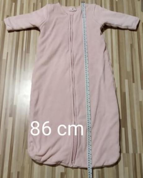 Teplučky spaci vak z ručkami 86cm, prénatal
