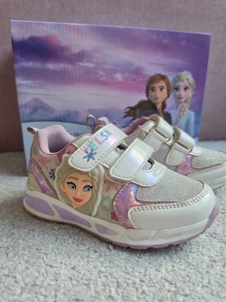 Svietiace tenisky elsa frozen, 26