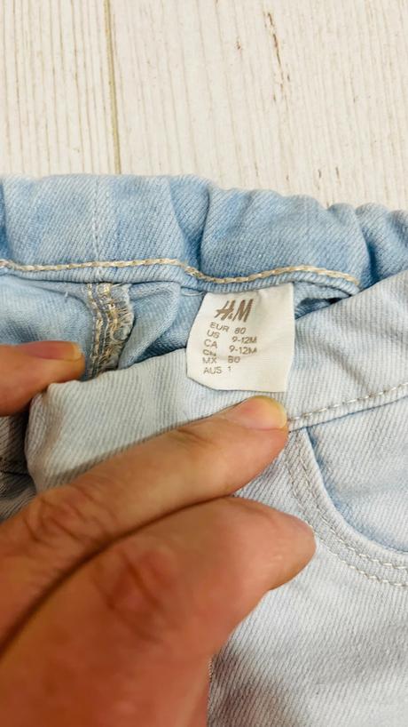 Rifle 80 h&m dievča, h&m,80