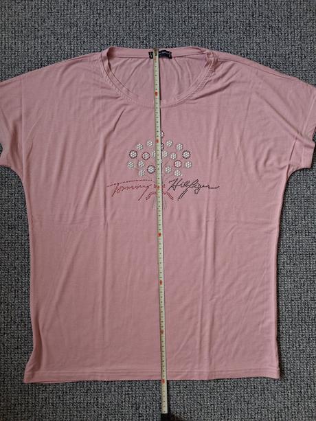 Dámske tričko zn. t. hilfiger v.l, tommy hilfiger,l