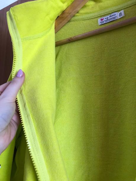 Mikina na zips č.48, bonprix,48