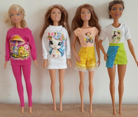 Oblečenie pre barbie, 