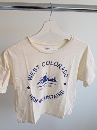 Dámske crop tričko, xs