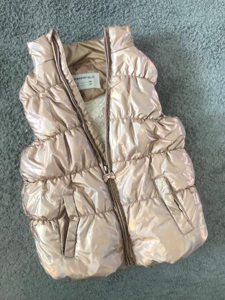 Zlatá metalická vesta v.98, gate,98