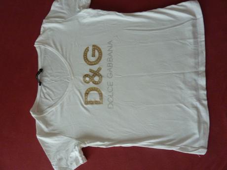 Štýlové tričko d&g vel. xs -, s
