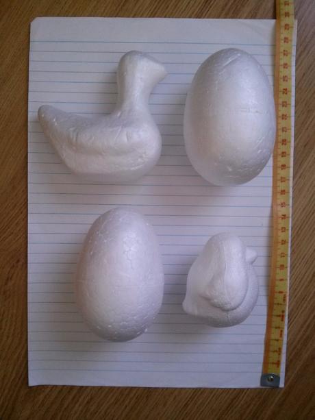 Polystyrénové tvarovky 22ks, 