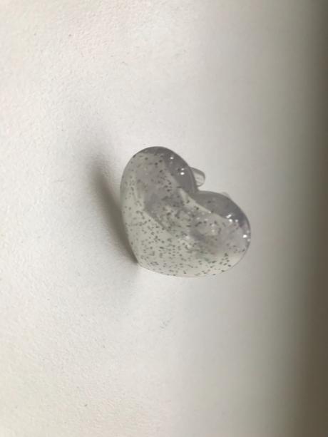 Prsten so srdieckom pre dievcatka,