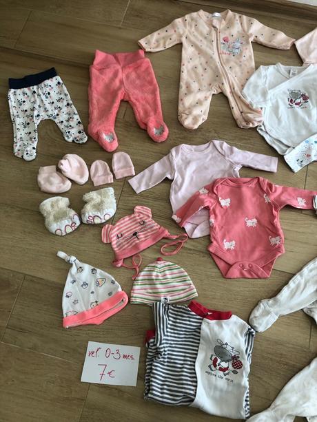 Balík pre dievča 0-3 mesiace, 50–62