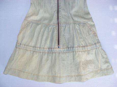 Rifľové šaty zn. donna karan, dkny,s