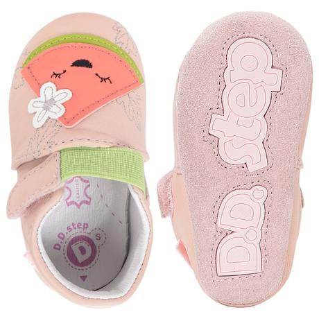 D.d.step - capačky baby pink melón, d.d.step,17 - 22