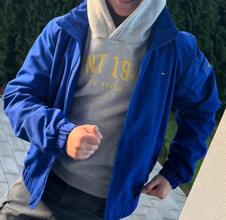 Bunda prechodná, nezateplená hilfiger, tommy hilfiger,152