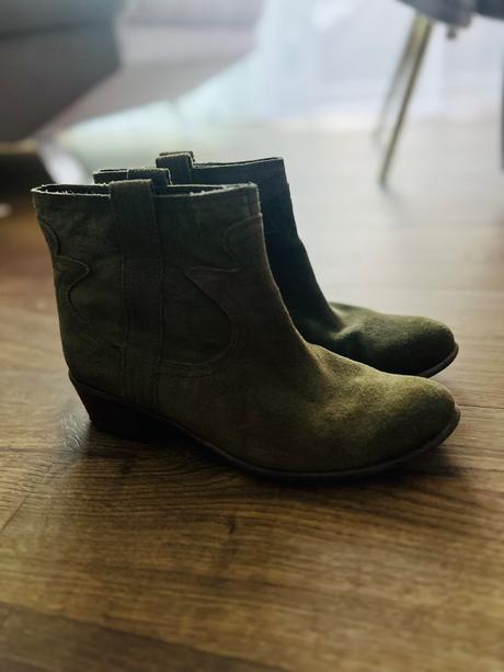 Kožené kozačky lucky brand, 40