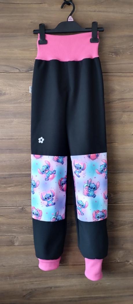 Zimné softshellky kombin.s reflexnym prvkom, 74 - 164