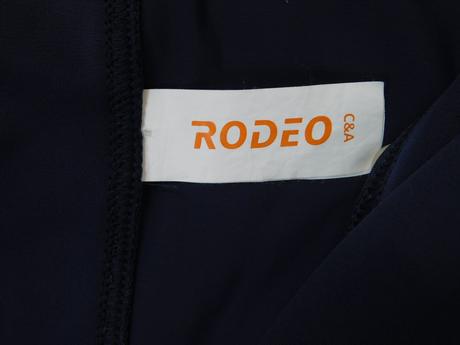 Plavkové nohavičky c&a rodeo s ohrnutým pásom, c&a,44