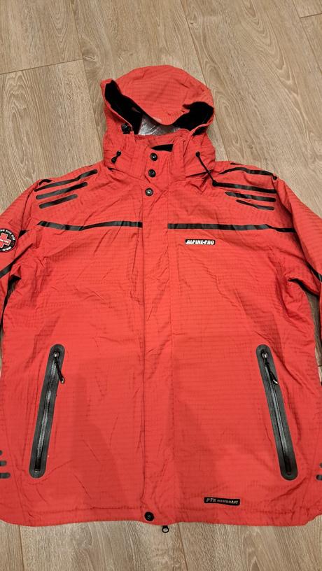 Vodeodolná pánska lyžiarska vetrovka alpinepro, alpine pro,xxl
