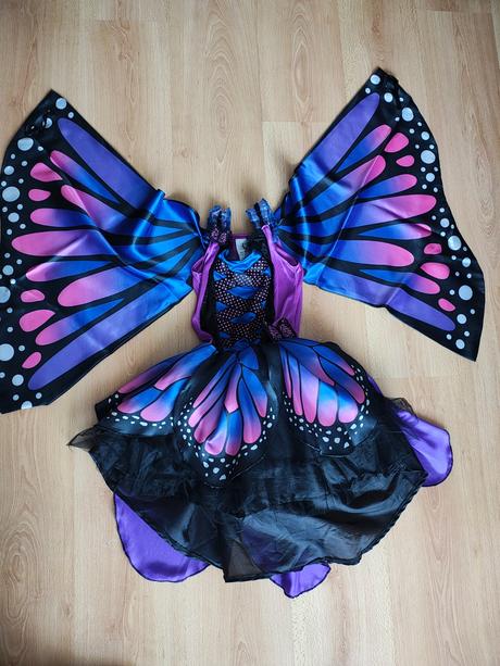 Kostým motýľ 116-122, 