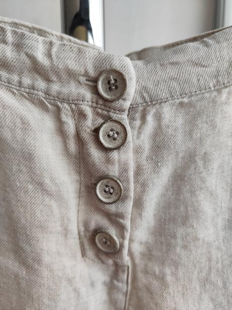 Ľanové nohavice, l