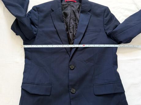 Elegantné tmavomodré sako hugo (hugo boss), hugo boss,m