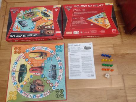 Pod sa hrať  - spoločenská hra cars, 