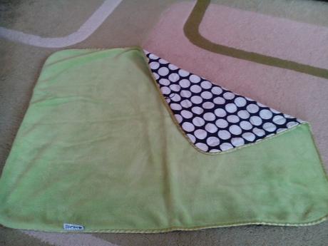 Obojstranná deka pinkie do kočíka,90x75 cm,