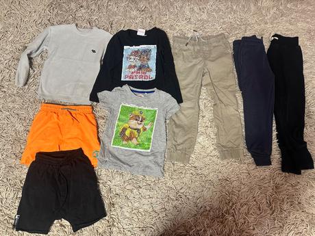Balík oblečenia pre chlapca 116, 104–116