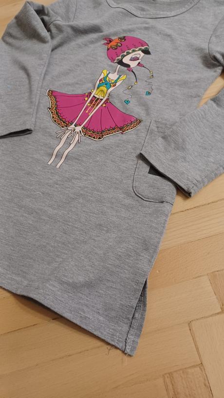 Predĺžené tričko/tunika, 128