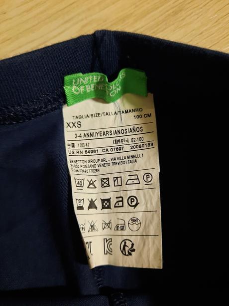 Legínky benetton, benetton,98
