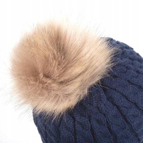 Detský set čiapka,nákrčník,rukavice modrá, 40 / 48