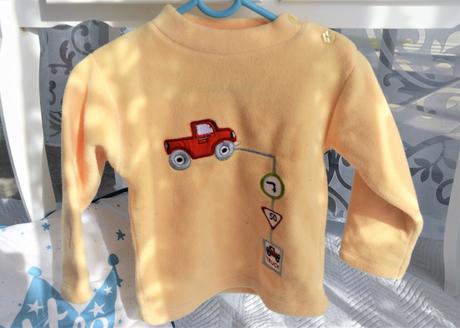 Flísová teplučká mikina-98/104, 98