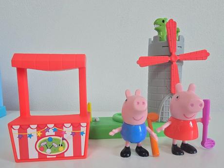 Peppa pig obchod a minigolf, 