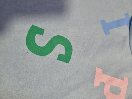 Tričko písmená, h&m,104