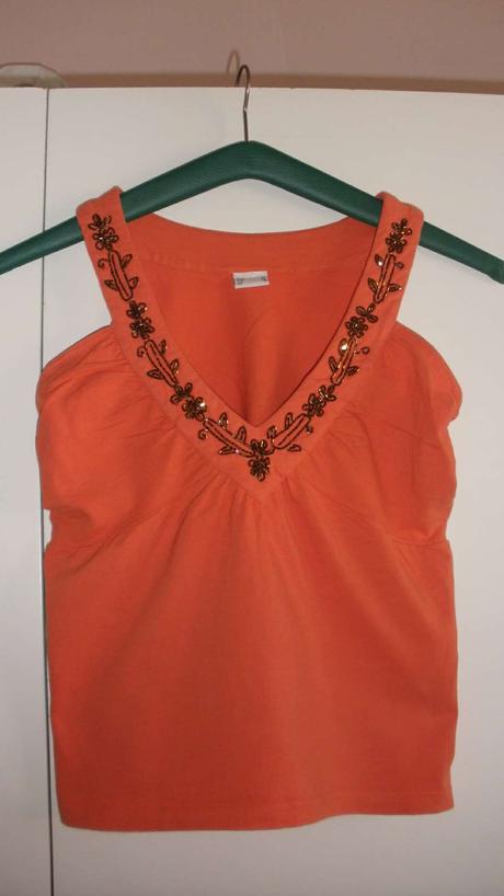 Oranžový top, quelle,36