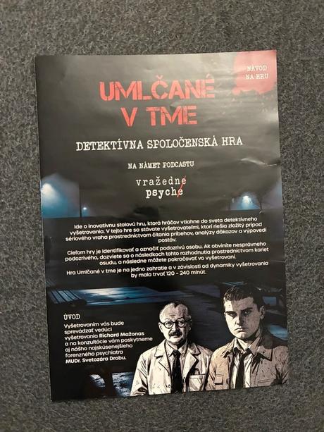 Umlčané v tme, 