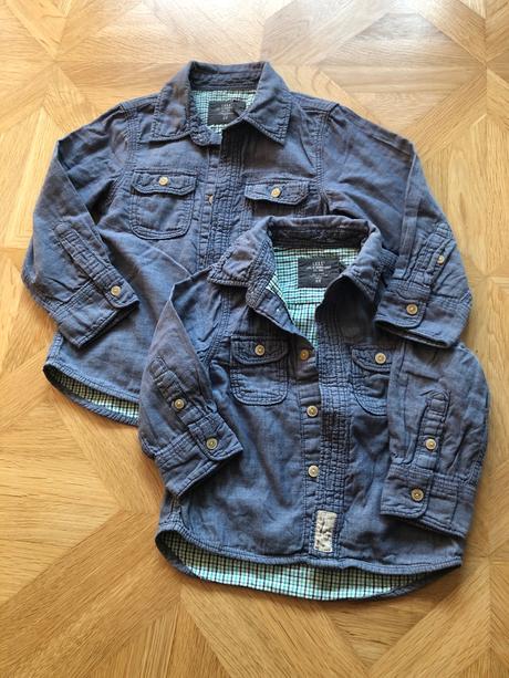 Rifľová košieľka, h&m,86