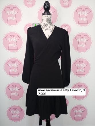 Nové zavinovacie šaty, s