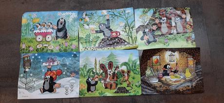 Drevenne kocky krtko,