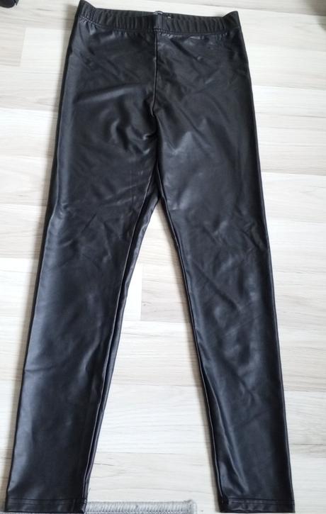 Dámske koženkové legíny, house,s