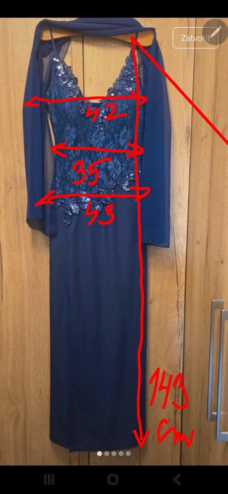 Spoločenské šaty, m