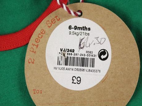 -elfovské tričko s čiapkou next veľ. 6-9 mes. a, 74