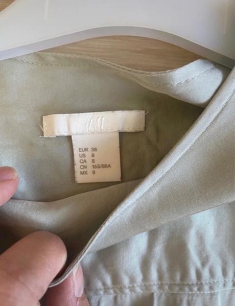 Satenove šaty, h&m,38