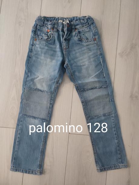 Chlapčenské rifle, palomino,128