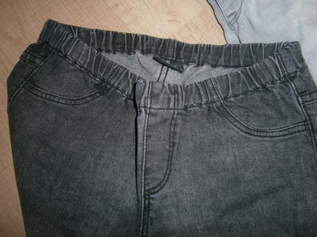 2x tehotenské rifle+tepláky(cena všetko), denim,l