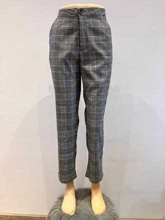 Dámske kockované nohavice (40), l