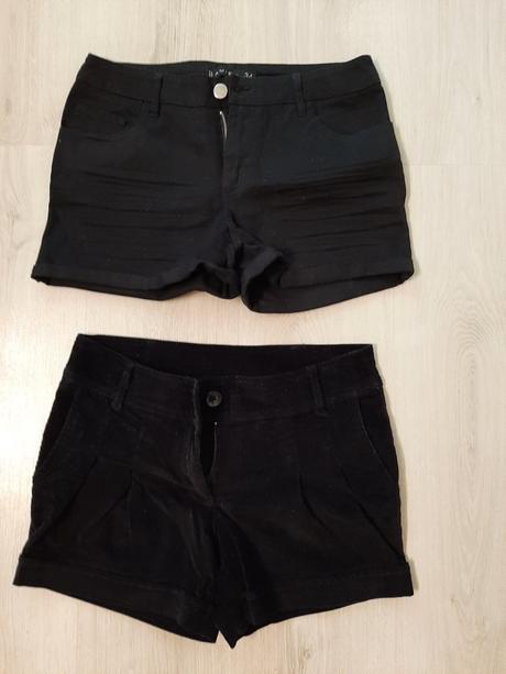 Čierne šortky vel.s, s