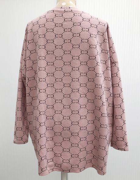 Dámska mikina / tunika v staroružovej, s